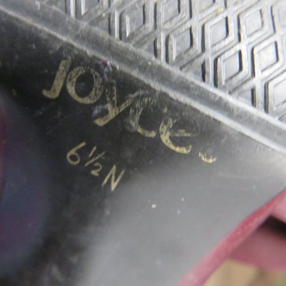 JOYCE OF CALIFORNIA VINTAGE ANKLE HEELED BOOTS - Picture 7 of 9